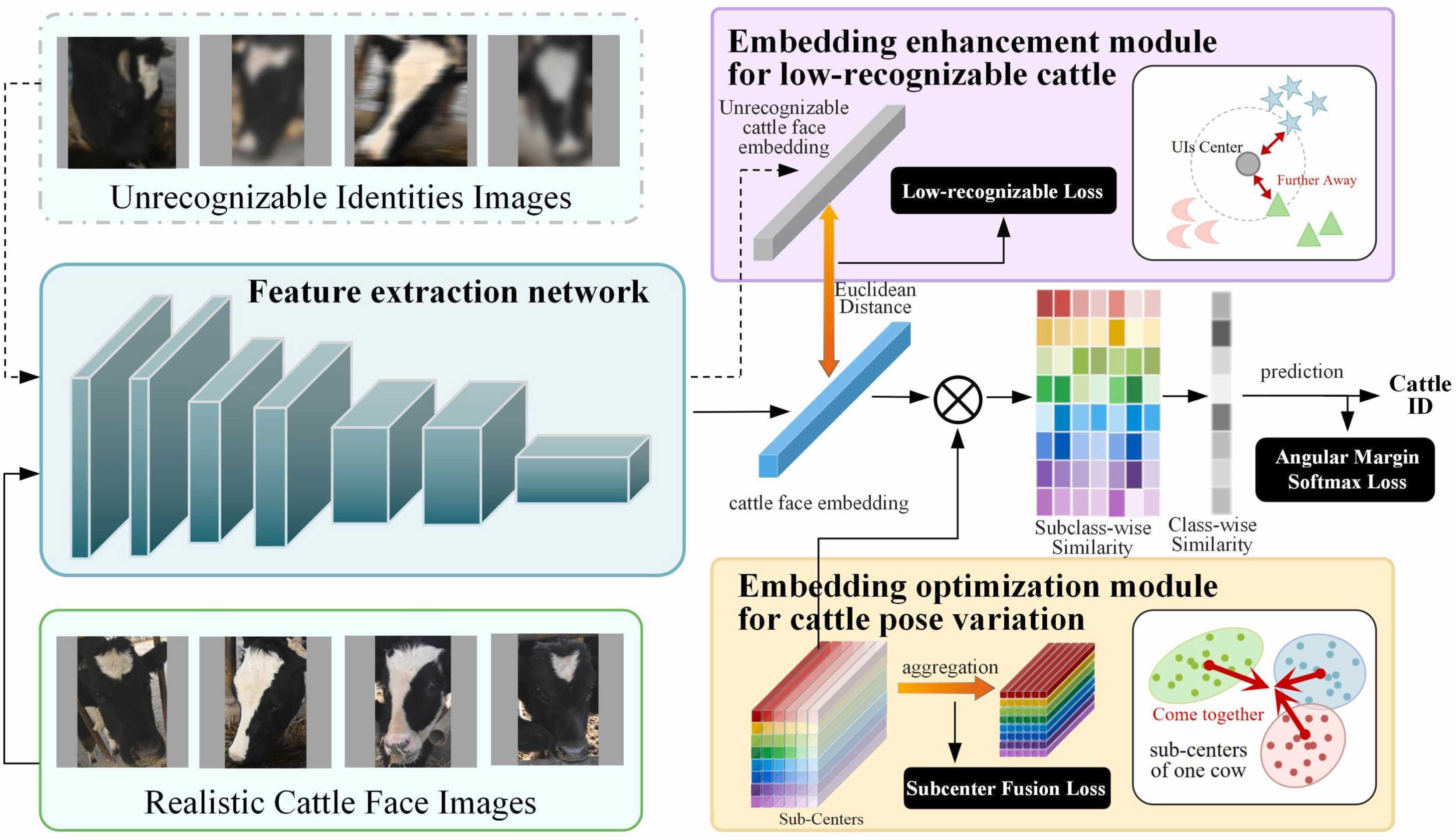 cattle face recognition framework